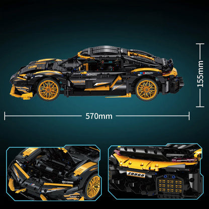 Electric German Supercar 2944Pcs-3