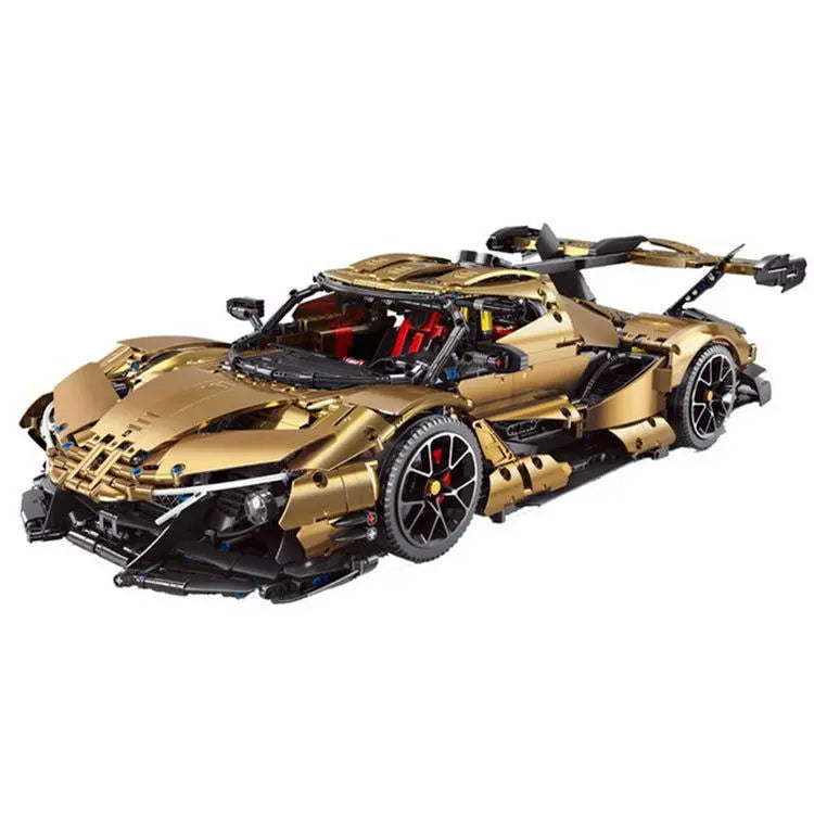 SATIN GOLD "INTENSE EMOTION" HYPERCAR 3667PCS-0