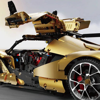 SATIN GOLD "INTENSE EMOTION" HYPERCAR 3667PCS-2