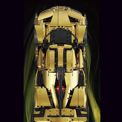 SATIN GOLD "INTENSE EMOTION" HYPERCAR 3667PCS-3