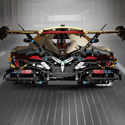 SATIN GOLD "INTENSE EMOTION" HYPERCAR 3667PCS-4