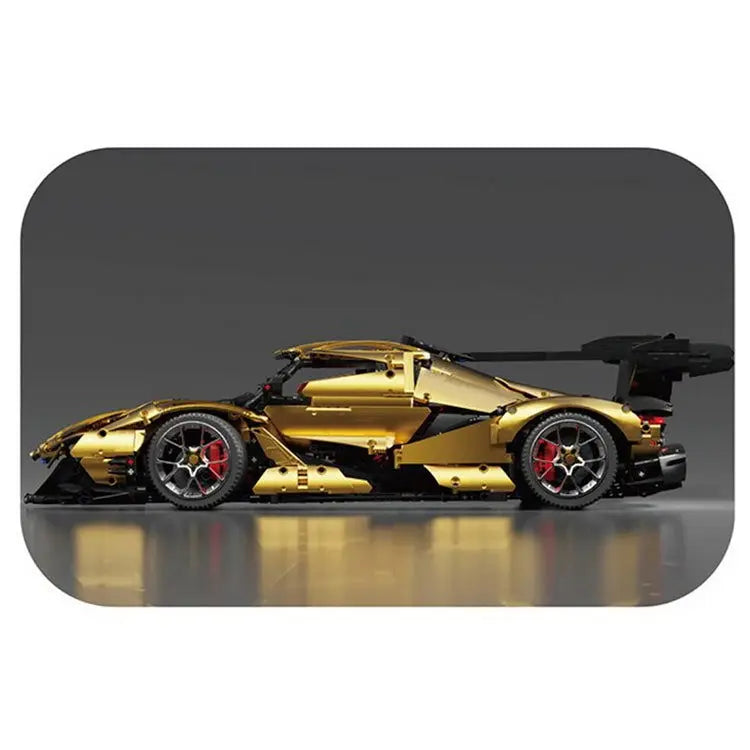 SATIN GOLD "INTENSE EMOTION" HYPERCAR 3667PCS-5