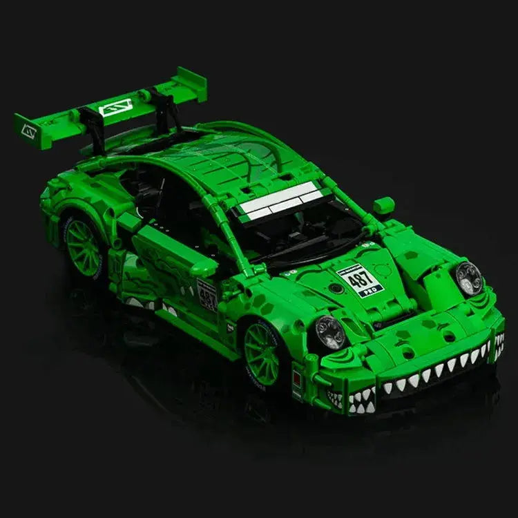 THE GREEN JAWS RACE CAR 1521PCS-3