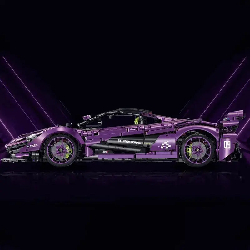 The Ultimate Satin Purple Widowmaker 3567pcs-1
