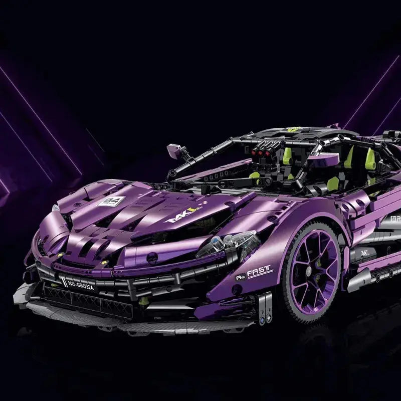 The Ultimate Satin Purple Widowmaker 3567pcs-3