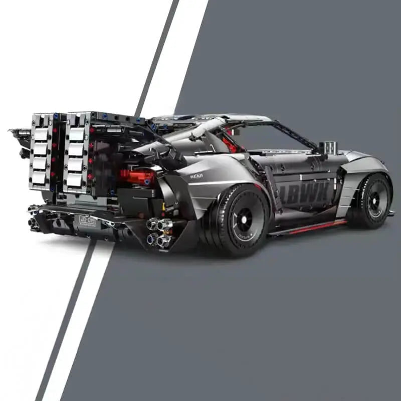 The Ultimate #Stanced 10 Second Car 4398pcs xy-3