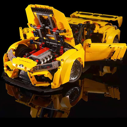 Limited Edition Stanced JDM Sports Car 2627pcs-2