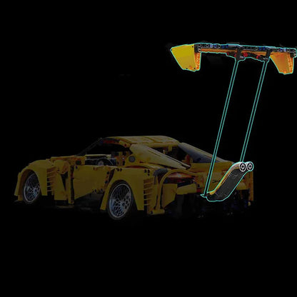 Limited Edition Stanced JDM Sports Car 2627pcs-4