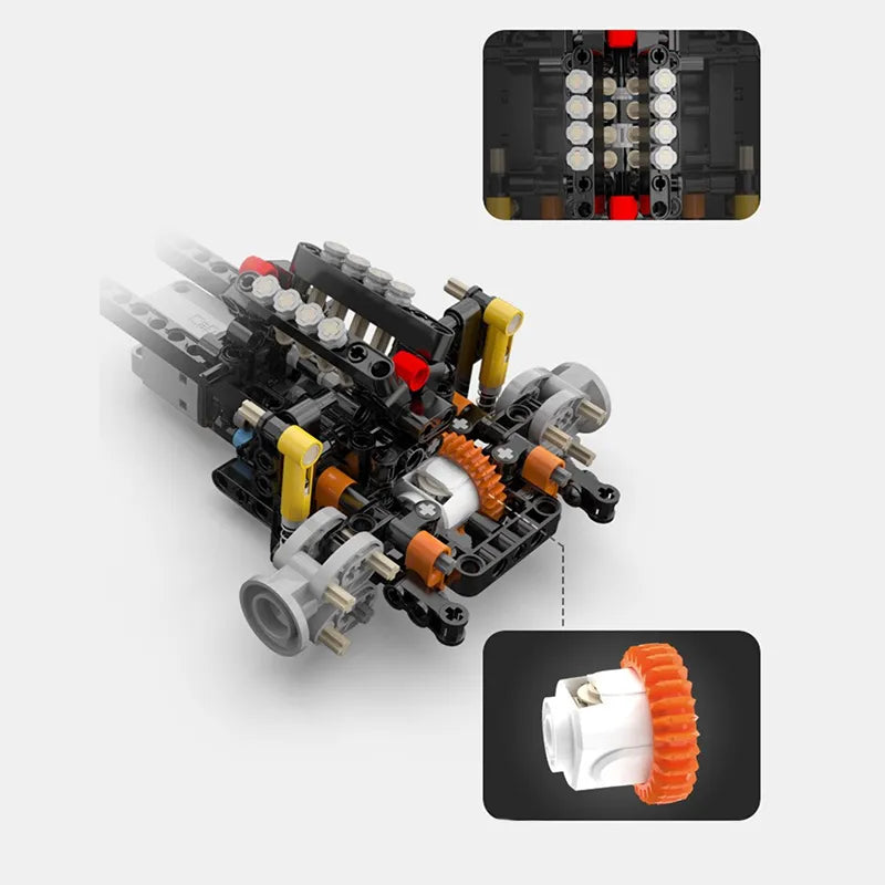 Remote Controlled Bull 1120pcs-4