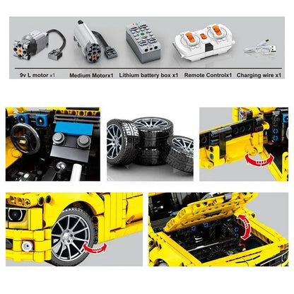 Remote Controlled American Muscle 1098pcs-2